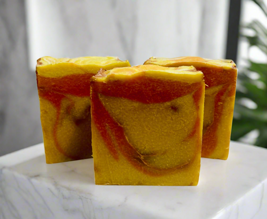 Carrot Shea Cold Processed Soap