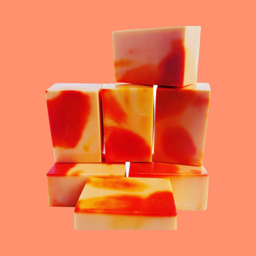 Plush Peach Soap Bars