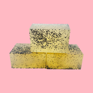 Rose Green Tea & Poppy Seeds Facial Soap