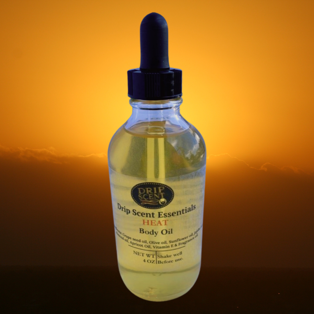 Heat Body Oil for Men