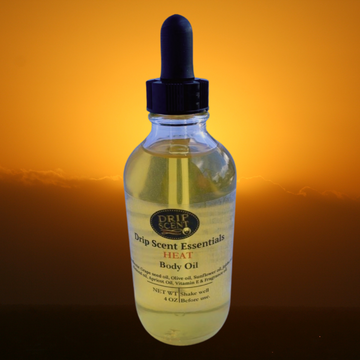 Heat Body Oil for Men