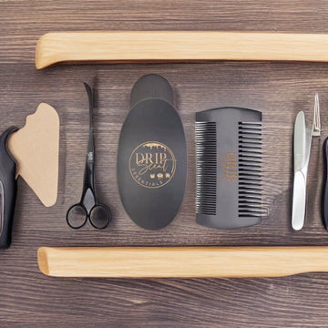 Beard Grooming Kit (Brush, Comb &Trimmers)