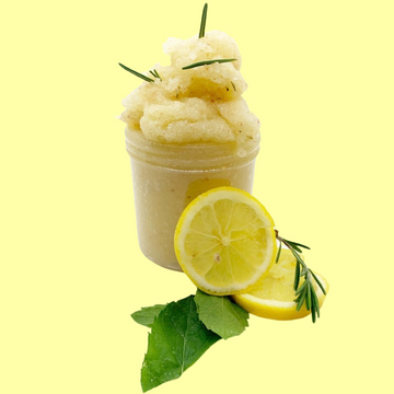 Peppermint Lemon Rosemary Foot Scrub