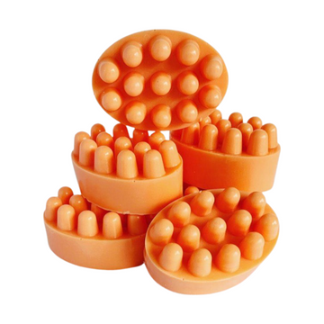 Plush Peach Massage Soap Bars