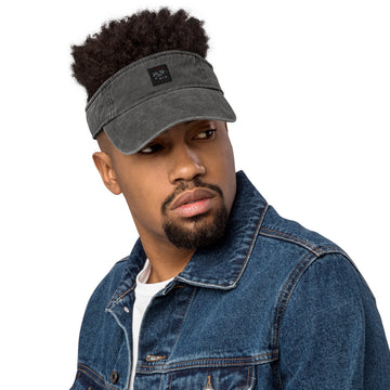 Denim visor