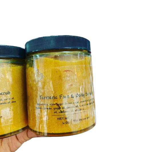 Turmeric Face and Body Scrub