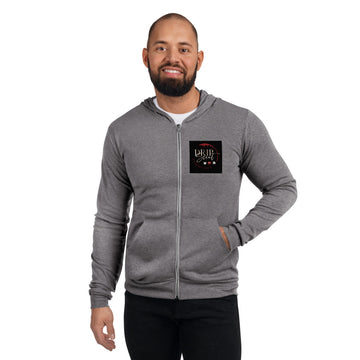 Unisex zip hoodie